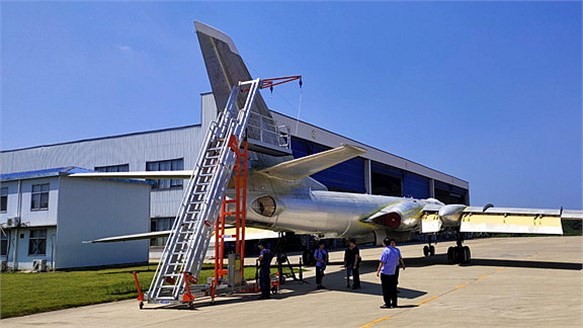 Huawei Safety has completed on-site acceptance work by customizing a cloud ladder for a certain airc