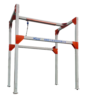 Gantry type high-altitude anti fall protection device